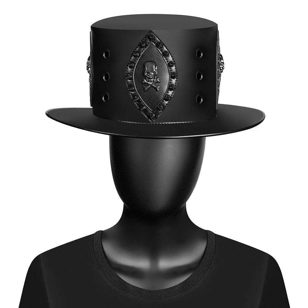 European And American Punk Plague Doctor Neutral Magic Hat