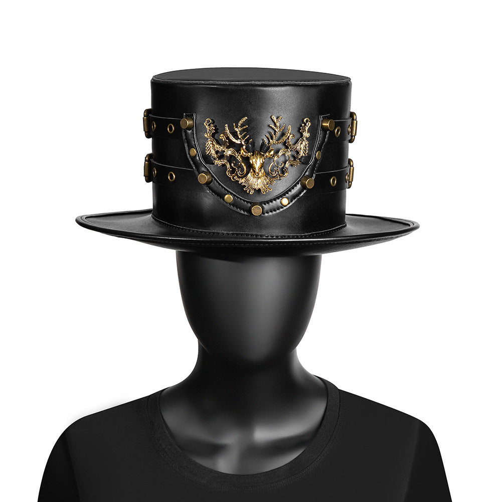European And American Punk Plague Doctor Neutral Magic Hat