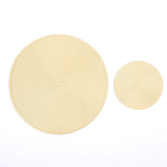 Waterproof Non-Slip Table Mats, Tableware, Bowl Mats, Beverage Cups, Coasters, Kitchen Party Supplies