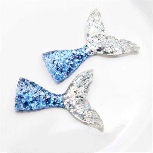 Resin Jewelry Accessories Mermaid Tail