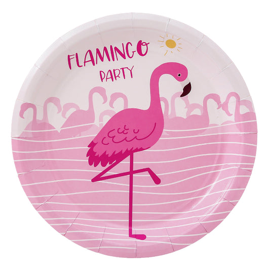 Flamingo Holiday Party Supplies Set Children's Birthday Decorations