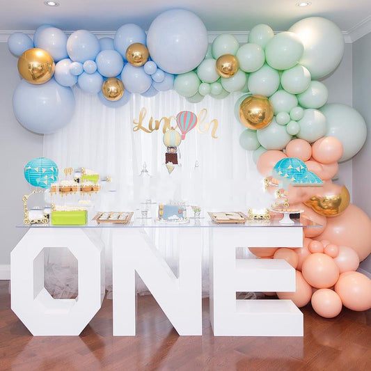 Macaron Balloon Chain Set Birthday Party Atmosphere Arrangement Supplies