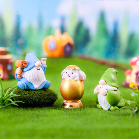 Micro Landscape Creative Cute Easter Doll