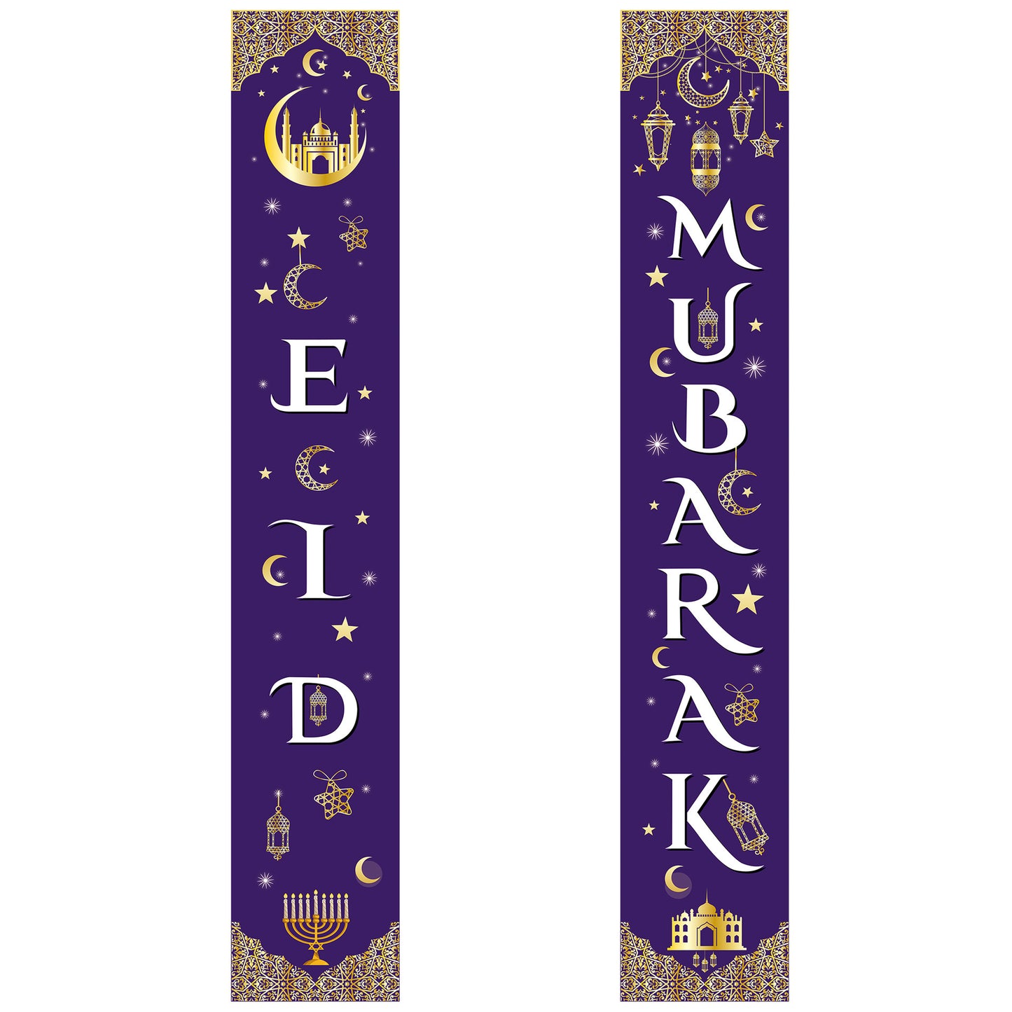 Festival Party Supplies Photo Decorative Fabric Couplet Banner