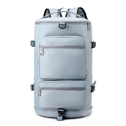 Men's And Women's Large Capacity Dry Wet Separation Fitness Backpack Short-distance Luggage Bag