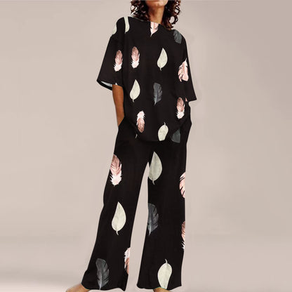 Fashion Personalized Women's 3D Printed Short Sleeve Suit