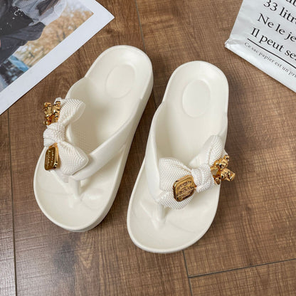 Thick-soled Deodorant Butterfly Bear Eva Slippers