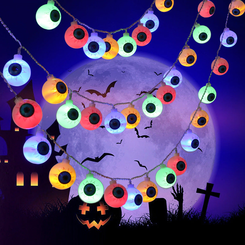 Halloween Ghost Eyeballs Led String Lamp