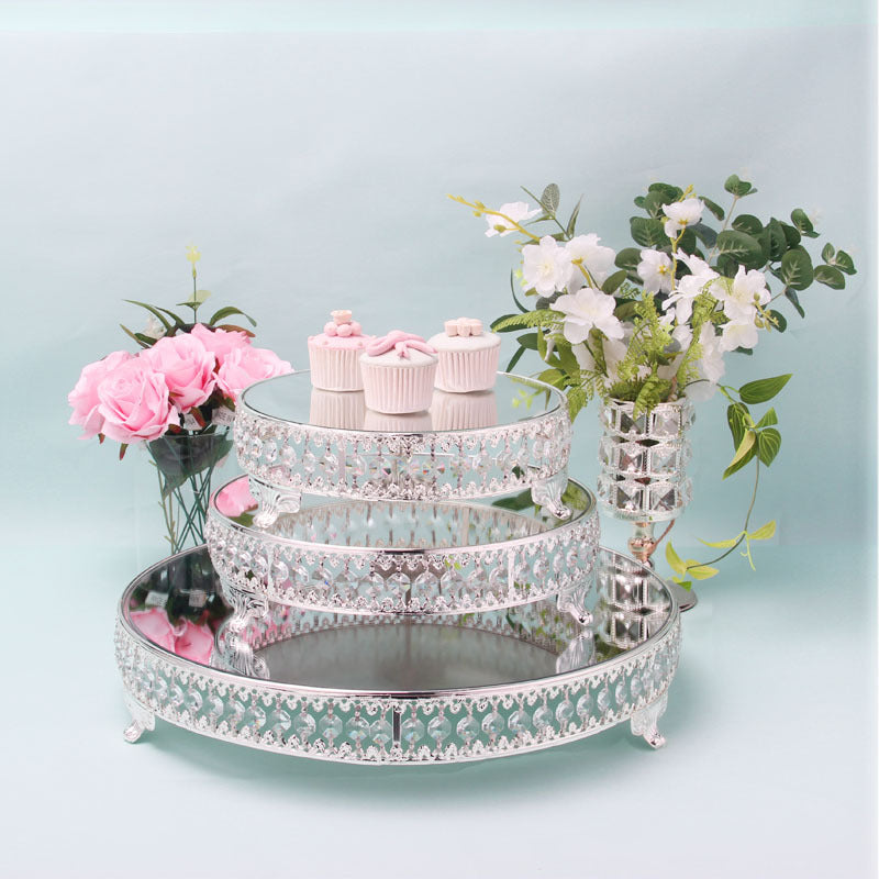 Metal Fruit Plate Snack Tray Baking Party Supplies